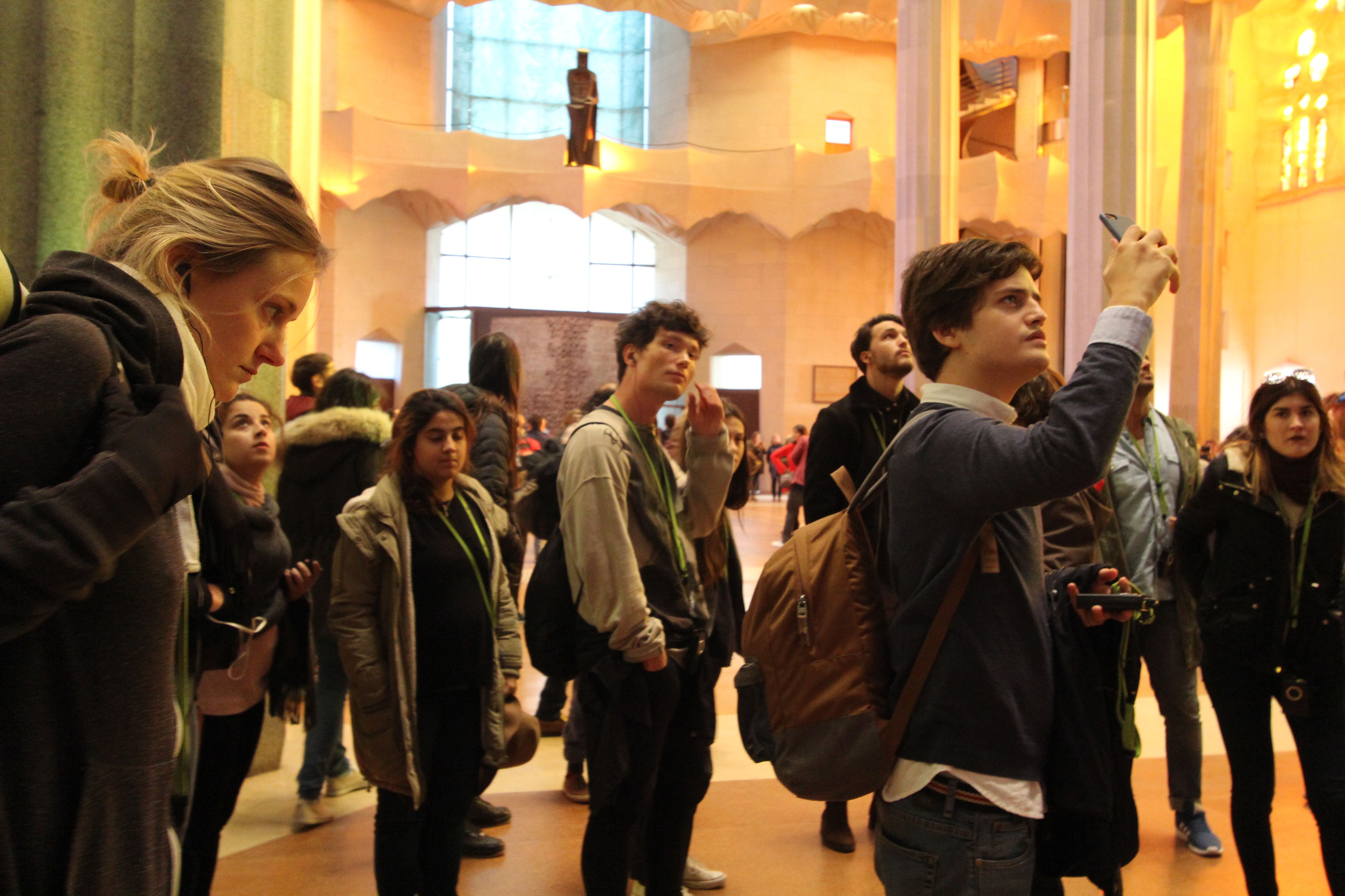 Image showcasing Exploring Barcelona: Architecture students head out
