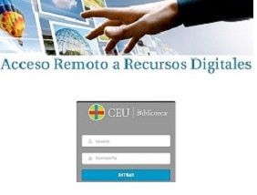 Nueva web de acceso remoto a los recursos digitales
