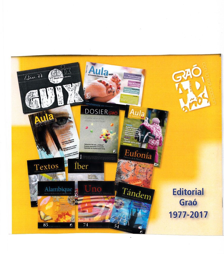Nuevo acceso online a las Revistas de Educación de la Editorial Graó