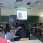 Ramon Ferrandis impartiendo una master class en el cuadro de CEU emprende