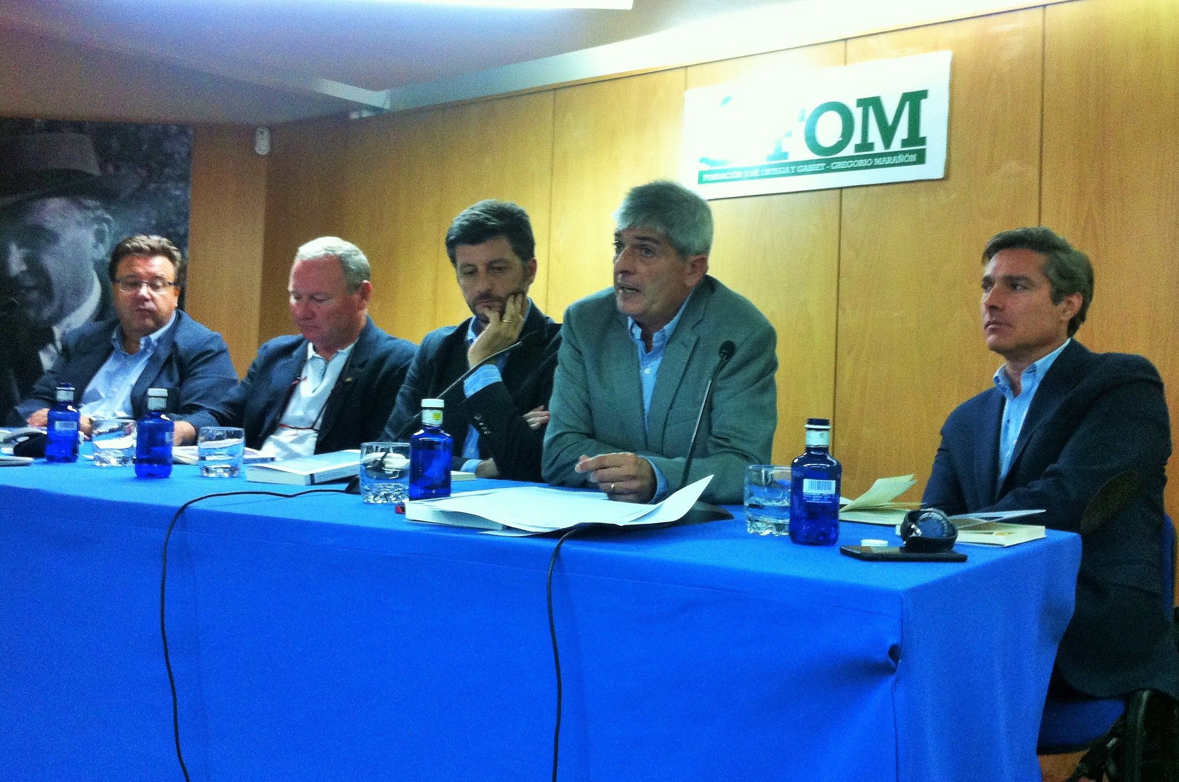 Reflexiones sobre Ortega en la FOM con motivo de la presentación de dos libros del grupo