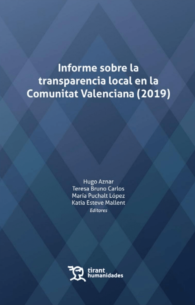 Porta Informe sobre la transparencia local en la Comunista Valenciana 2019