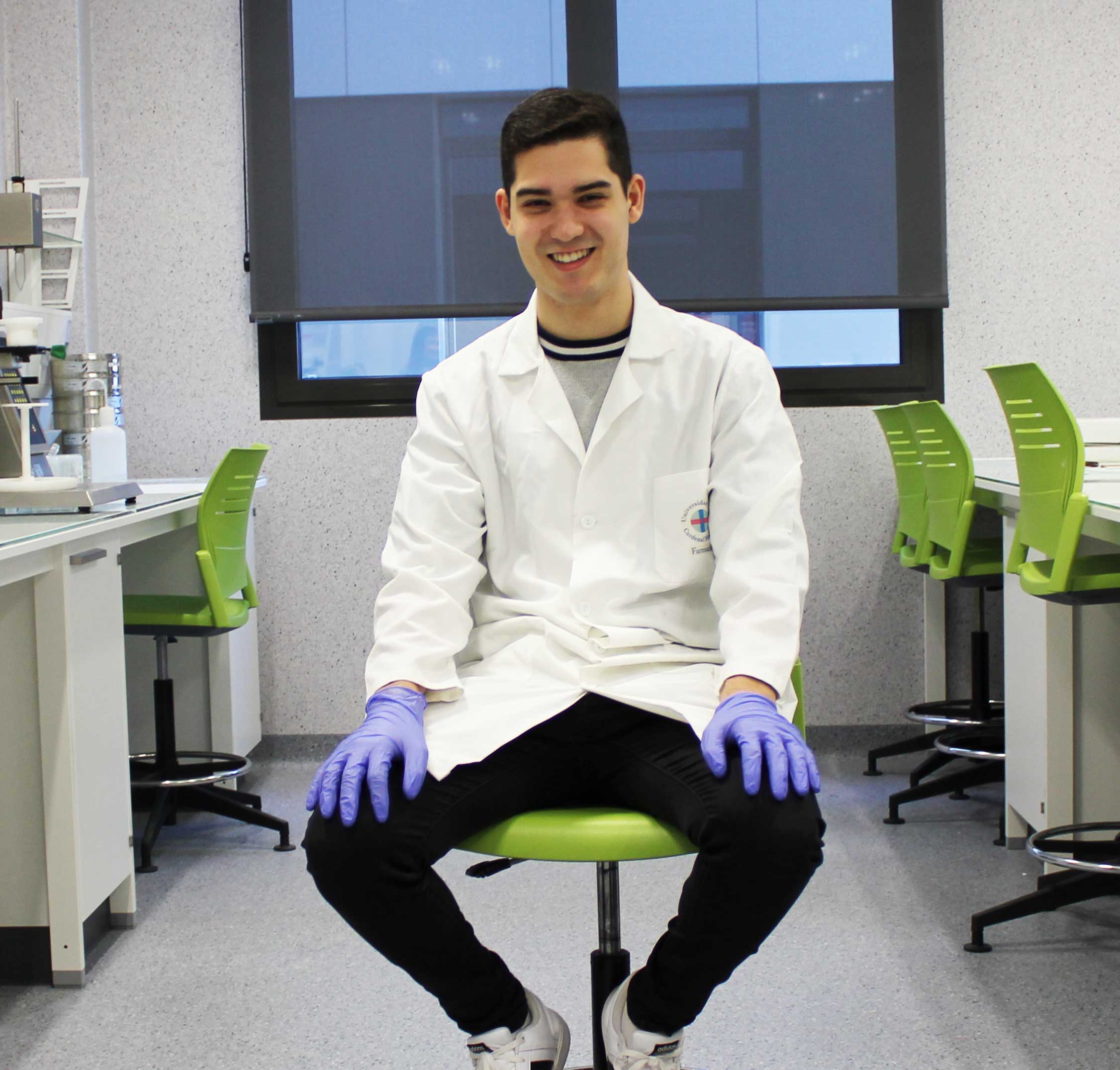 Antonio Tarín, estudiante de 5º curso del Grado en Farmacia