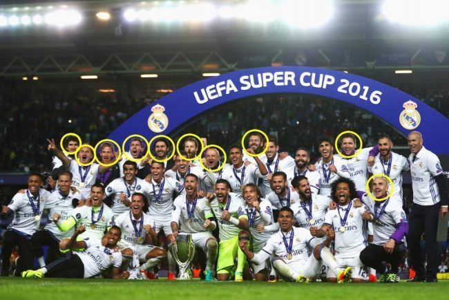 Los otros héroes del Real Madrid súper campeón de Europa en 2016, médicos , fisios y técnicos