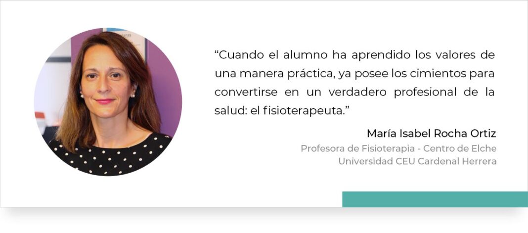 Maria Isabel Rocha Mª Isabel Rocha, una docente con vocación por la fisioterapia - CEU Elche