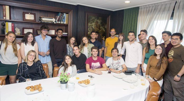Curso de Inmunología de los alumnos de tercero de Medicine