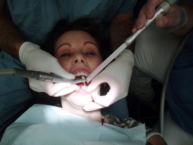 foto tratamiento en clinica dental 