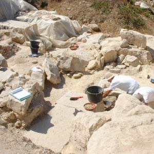 Archaeological investigation of ancient artifacts