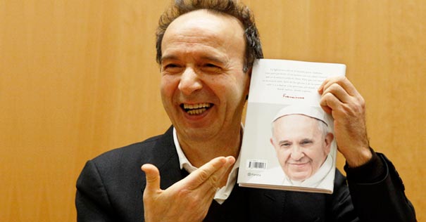 De niño quería ser Papa y todos se rieron de mí, así que me hice comediante. Roberto Benigni
