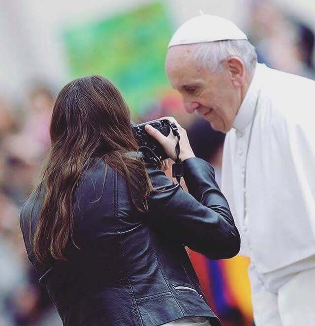 Cada miércoles, Lucía estaba muy cerca del Papa