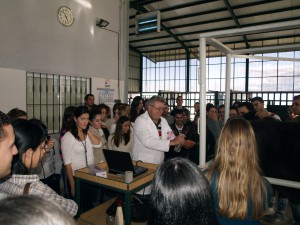 Los alumnos de Veterinaria CEU visitan el Instituto Español de Genética y Reproducción Animal