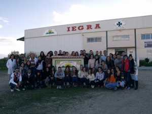 Los alumnos de Veterinaria CEU visitan el Instituto Español de Genética y Reproducción Animal