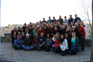 Grupo de estudiantes de la UCH CEU y Virginia Tech University